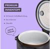 Reishunger Basis Rice Cooker with Ceramic Coating, Black (533-RK-Black-KER)