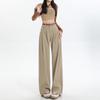 Korean Version of Harajuku High-waisted Straight Jeans Women's Spring and Autumn New Loose Mopping Wide-leg Jeans