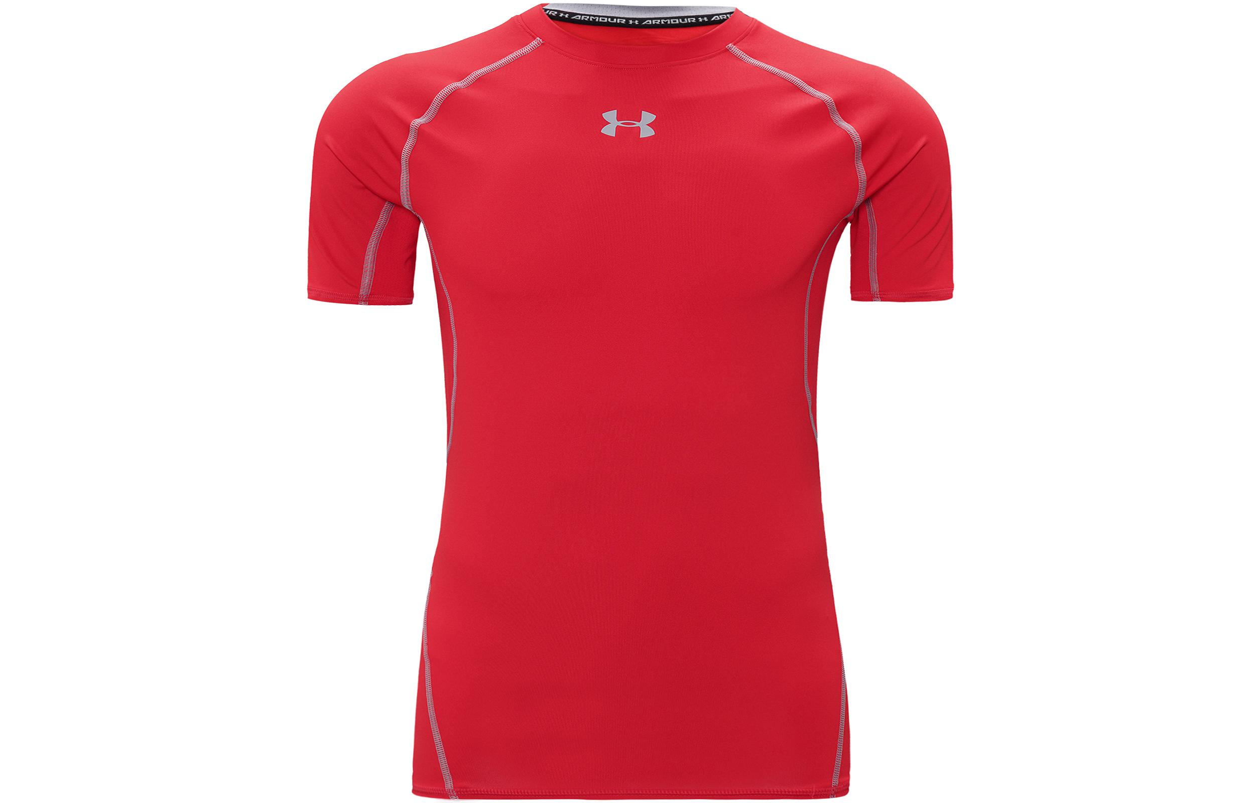 Under Armour Fitness Clothing Men s Red Moderate 1257468-600 M
