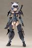 Frame Arms Girl Jinrai Indigo Ver., approximately 150mm tall, non-scale plastic model kit FG018R