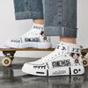 High-top shoes animation primary and secondary school students board shoes cartoon casual shoes