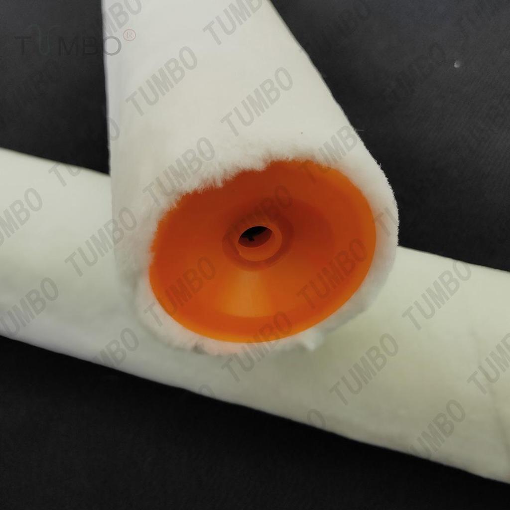 9-inch Wool Roller Brush for Wall Painting - No Dead Corners, Latex Paint Brush, Decorating Tool