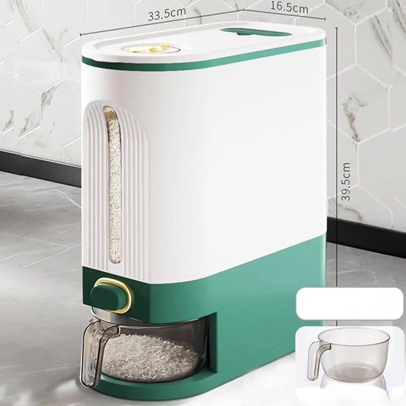 1pcs Home Rice Bucket Storage Box Insect-proof and Moisture-proof Sealed Container Food-grade Storage Bin for Rice