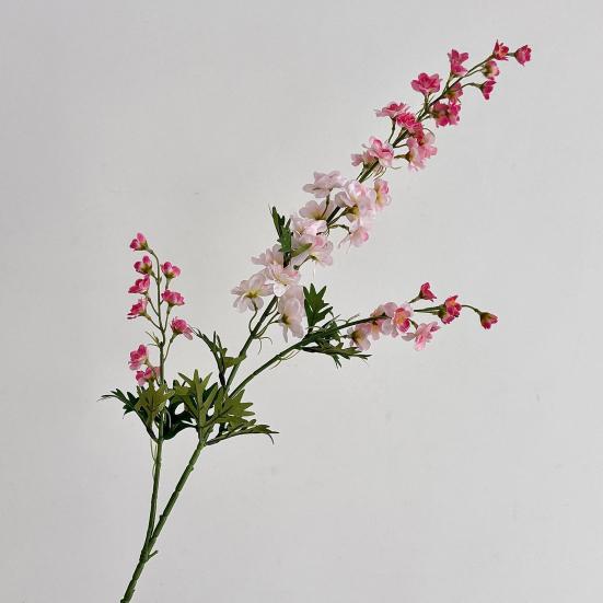 Artificial Delphinium Flower 36.6" Long Stem Faux Silk Bouquets for Tall Vase Realistic Fake