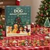 Dog Advent Calendar 2025 24 Days Christmas Countdown Calendar with 24 Dog Breeds Ornaments Christmas Gift for Dog Lovers