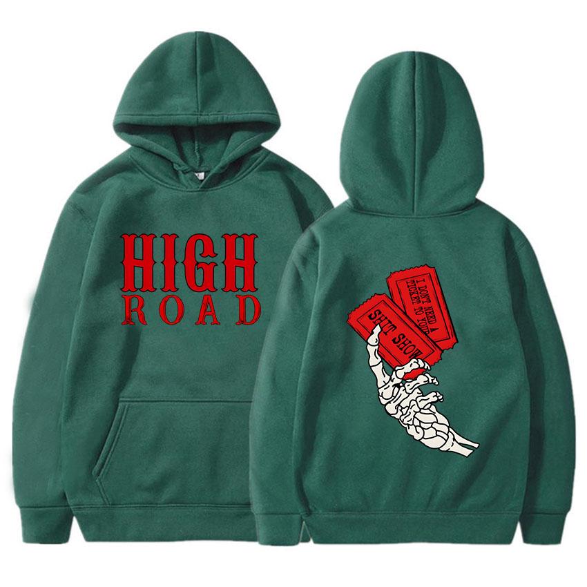 Koe Wetzel Damn Near Normal Tour Hoodies High Road Graphic Printing Sweatshirts Sudaderas Con Capucha Streetwear Hip Hop Clothes