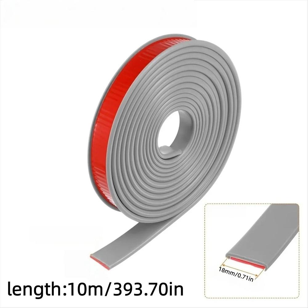 1pc 10mX18mm U-Shape Edge Banding Self Adhesive Veneer Edging Furniture Edge Protector for Cabinet Repair Furniture Restoration