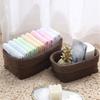 Creative Cotton Rope Woven Bin Woven Cotton Storage Baskets Sophisticated Organizers for Bathroom and Vanity Table