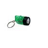 Mini Flashlight Key Chain Battery Light LED Small Miner's Lamp Keyrings Pocket Flashlight Outdoor Emergency Mini Lamp