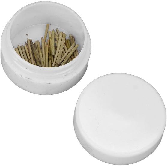 50pcs Ear Hole Tea Stem Stud, Ear Tea Rod Curing Ear Hole Stick Piercing Aftercare Stud Earrings(Standard)