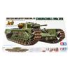 Tamiya 1/35 Military Miniature Series No. 210 British Army Infantry Tank Churchill Mk. VII Plastic Model 35210