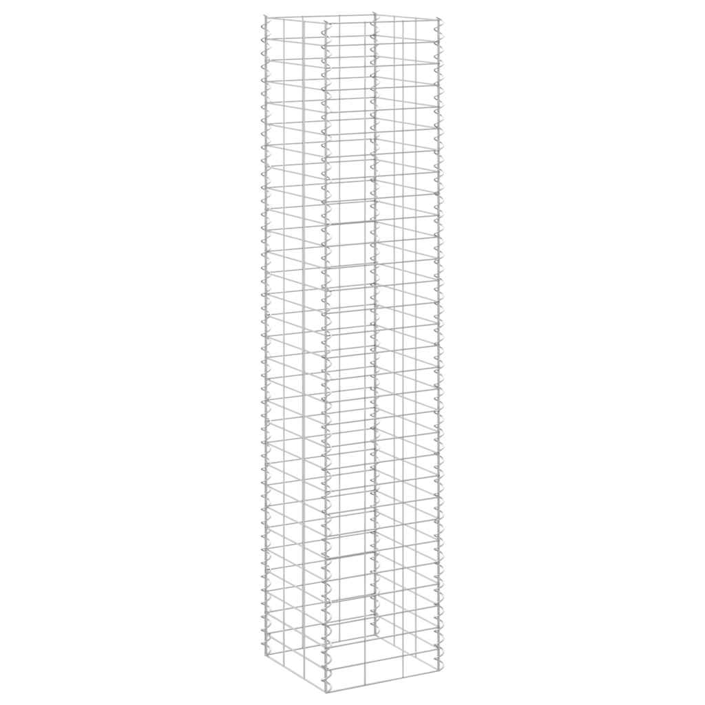 Gabion Raised Beds 3 Pcs 30 X 30 X 150 Cm Iron