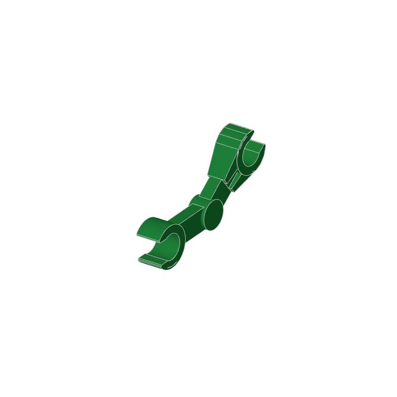 50g/357pcs 30377 Mechanical Bending Arm Building Blocks Moc Accessories Compatible with Bricks DIY Children's Toy Gift