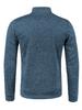 Men's Long Zipper Knitted Sweater Coat – Autumn & Winter Fleece, Trendy, Plus Size.