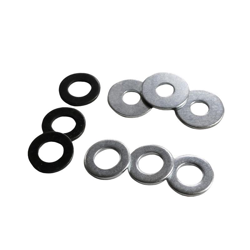 Podkładka dystansowa płaska ocynkowana/stal nierdzewna - Rozmiary: M3, M4, M5, M6, M8, M10, M12