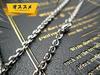 MA Street Style Thick Long Necklace Anchor Cut Stainless Steel Chain [Silver One] [3mm 70cm] Men's