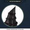 Black Wizard Cap Lolitas Cosplay Witch Hat Cool Halloween Witch Hat  Children