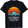 Yosemite Tee Retro Sunset Mountains Yosemite T-Shirt