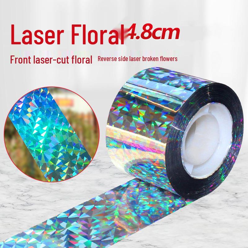 Double-Sided Reflective Bird-Repellent Ribbon for Orchar and Farmland