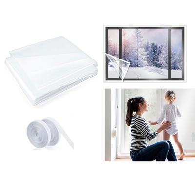 1 Set Veelzijdige Raam Warmte-Isolatie Film Krimpfolie Thermische Oplossing Binnen Winddichte Warme Folies Raam Krimpfolie