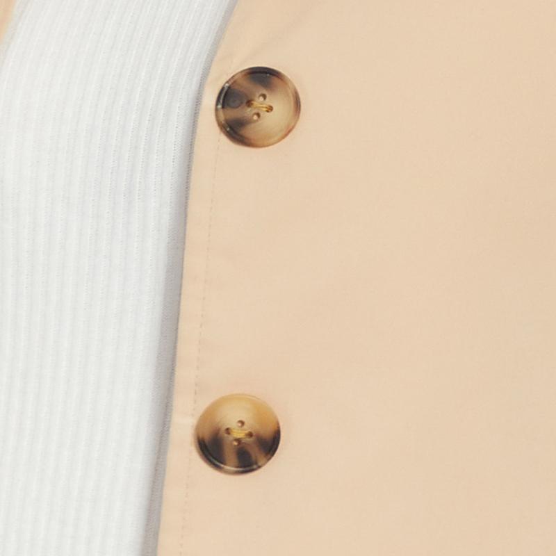 Femei Primăvară Toamnă Lungime mijlocie rever, Trenci simplu la un singur piept