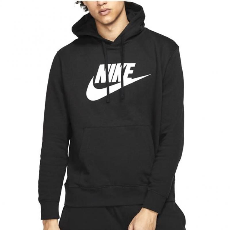 Nike Men S nSw Club Gx bruShed Fleece Pullover Hoodie Bv2973 010