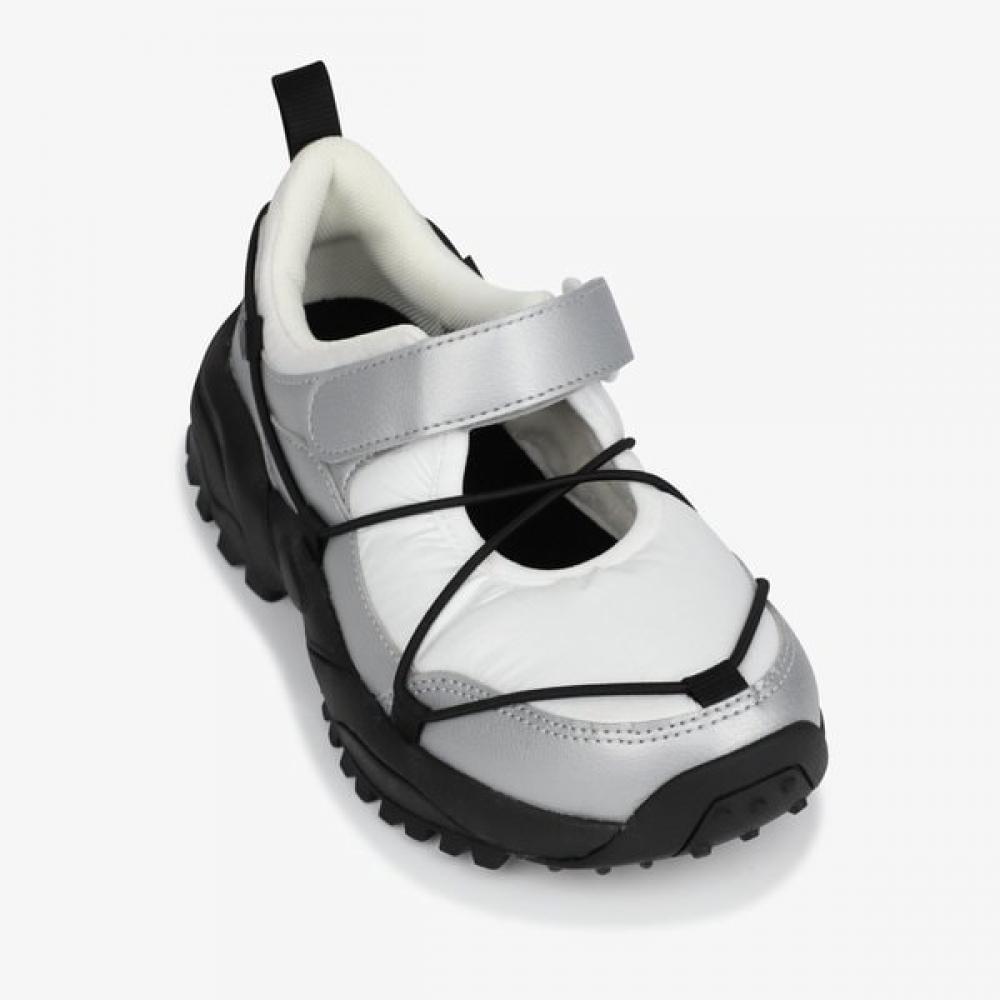 [north Face Official] NS86r71k White Label Women S borealiS Mary Jane Silver