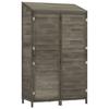 VidaXL Remise de jardin Anthracite 102x52x174,5cm Bois de sapin solide 152192