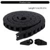 Wear Resistant Nylon Drag Chain Supports Fast Speed Movement Equipment And Robotics
