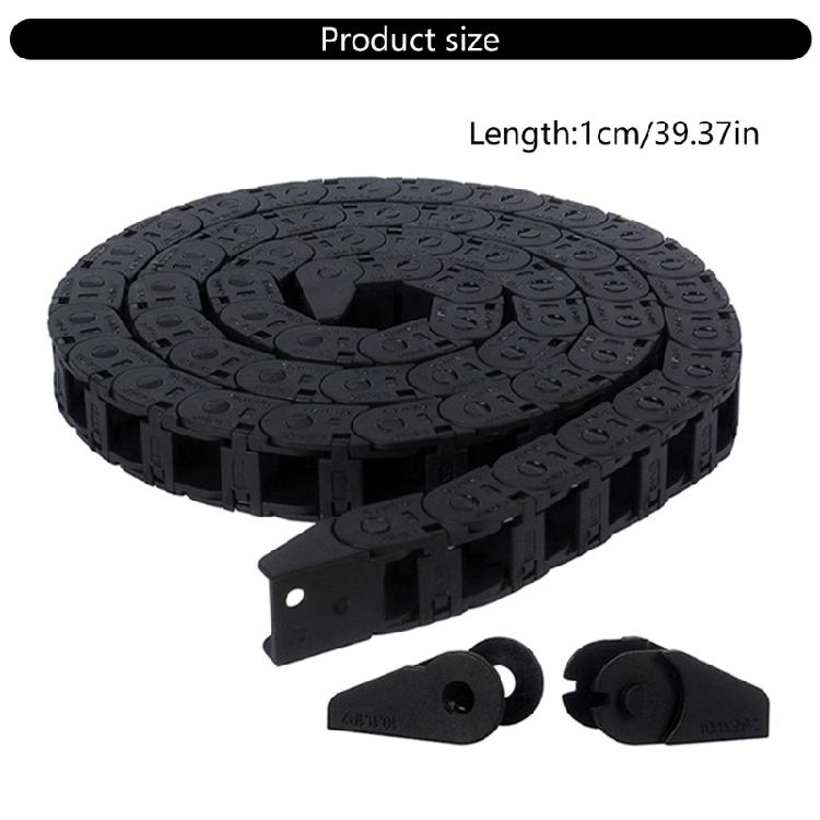 Wear Resistant Nylon Drag Chain Supports Fast Speed Movement Equipment And Robotics
