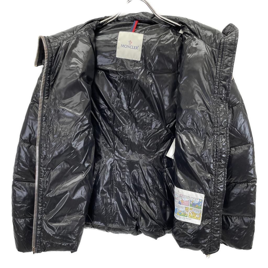 MONCLER Black JOUX Nylon Down Jacket Jacket 2 blackUsed