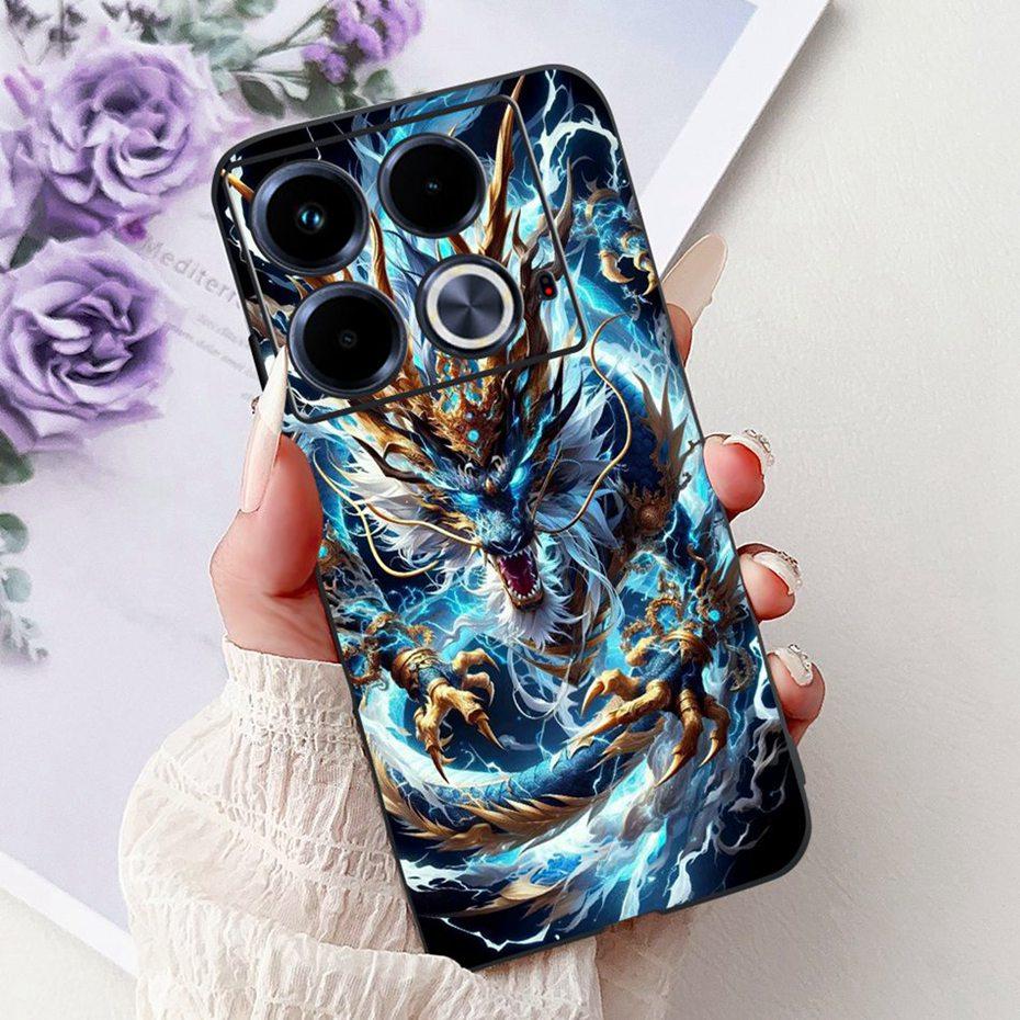 Fashion Painting Case For Infinix Note 40 40Pro Pro+ Soft Silicone TPU Phone Cases For Infinix Note40 40 Pro Plus Covers Bumpers