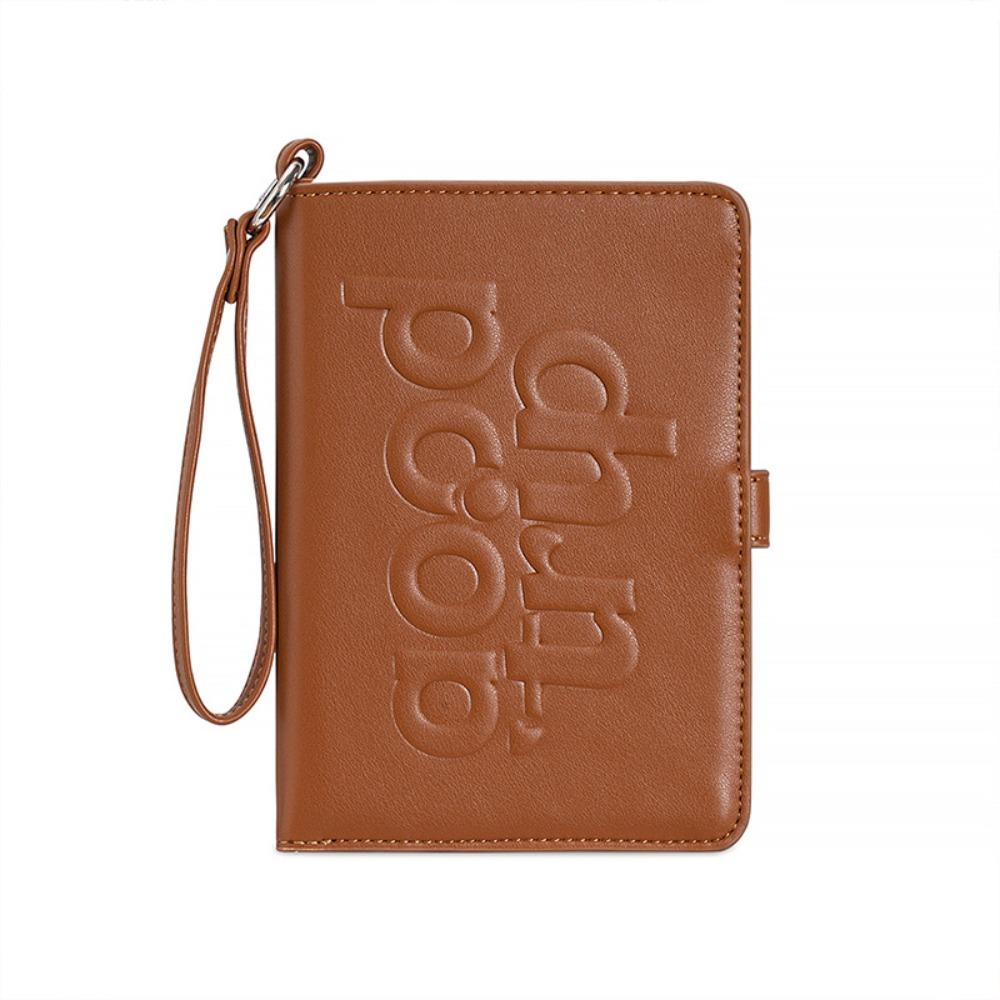 Card Holder Passport Clip Letter Travel Wallet Portable PU Passport Bag Travel Accessories