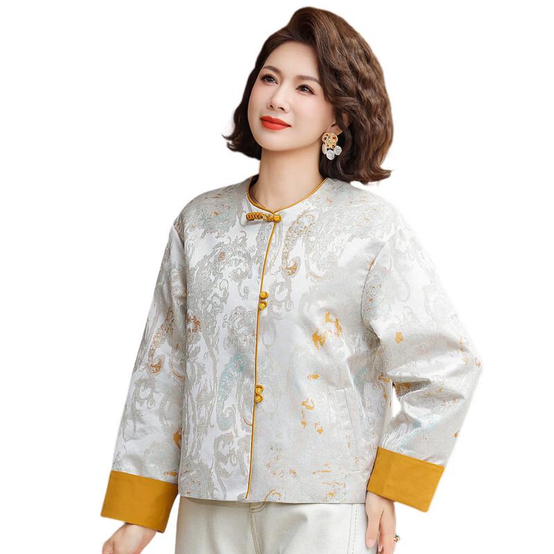 Yalu New Chinese Style Mother's Autumn Cardigan