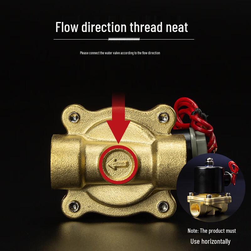 DN40 AC220V Normally Closed Solenoid Water Valve