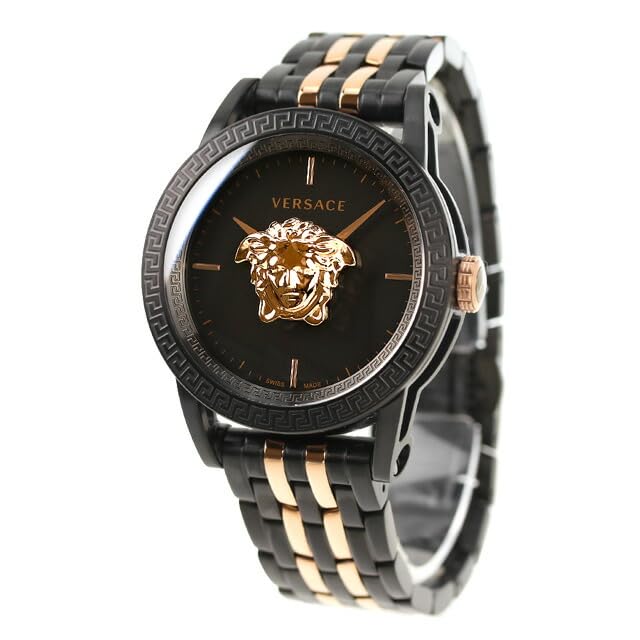 

VERSACE Palazzo Quartz Watch VERD01623 [Versace] Men s [Item] чорний