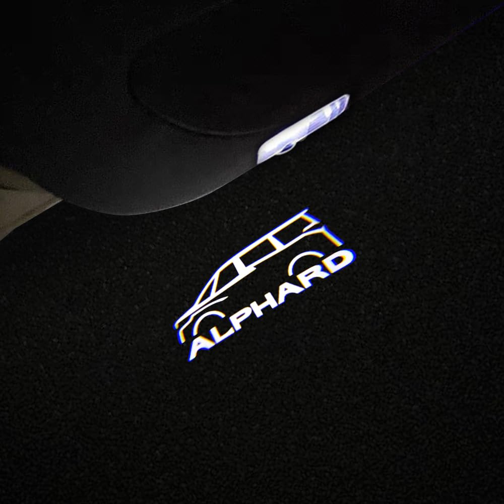 New Alphard 40 Series Courtesy Light, Door Welcome Light, Courtesy Lamp, LED Logo Projection,