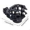 Mic Shock Mount Parts High Performance Convenient Easy To Use PP Material Clip Holder