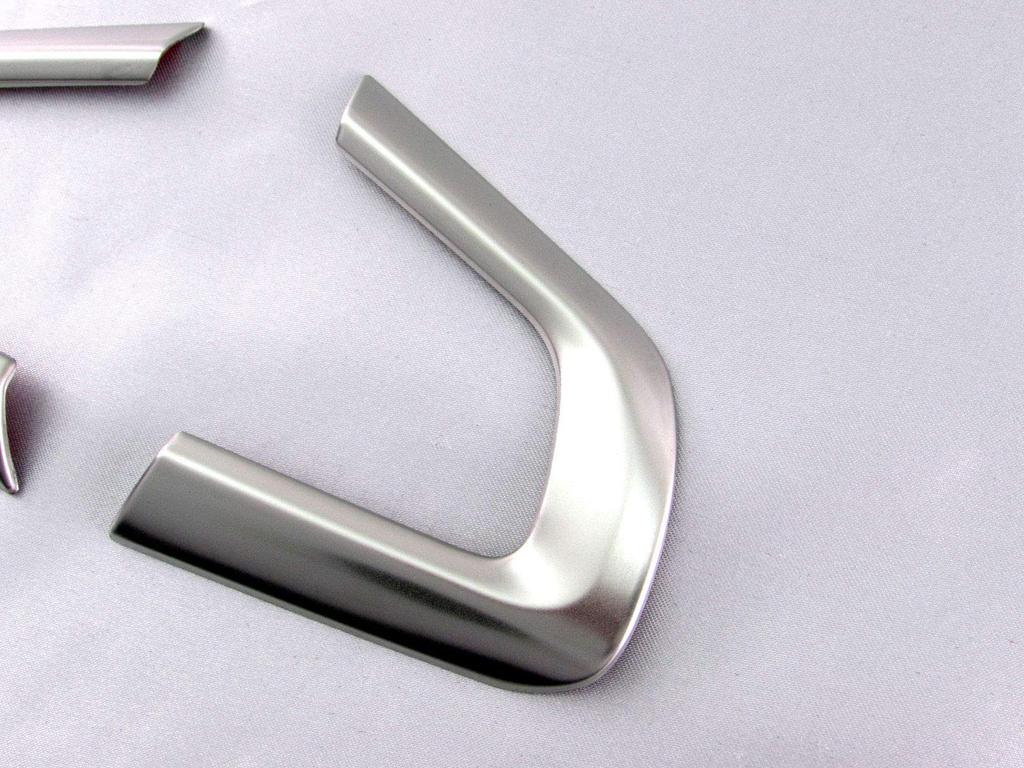 BRIGHTZ Cast Stainless Steel Steering Switch Panel Cover in Satin Silver for LA and 260 M700S/M710S [INT-ETC-344] LA250, LA260, A250, A260, 250,