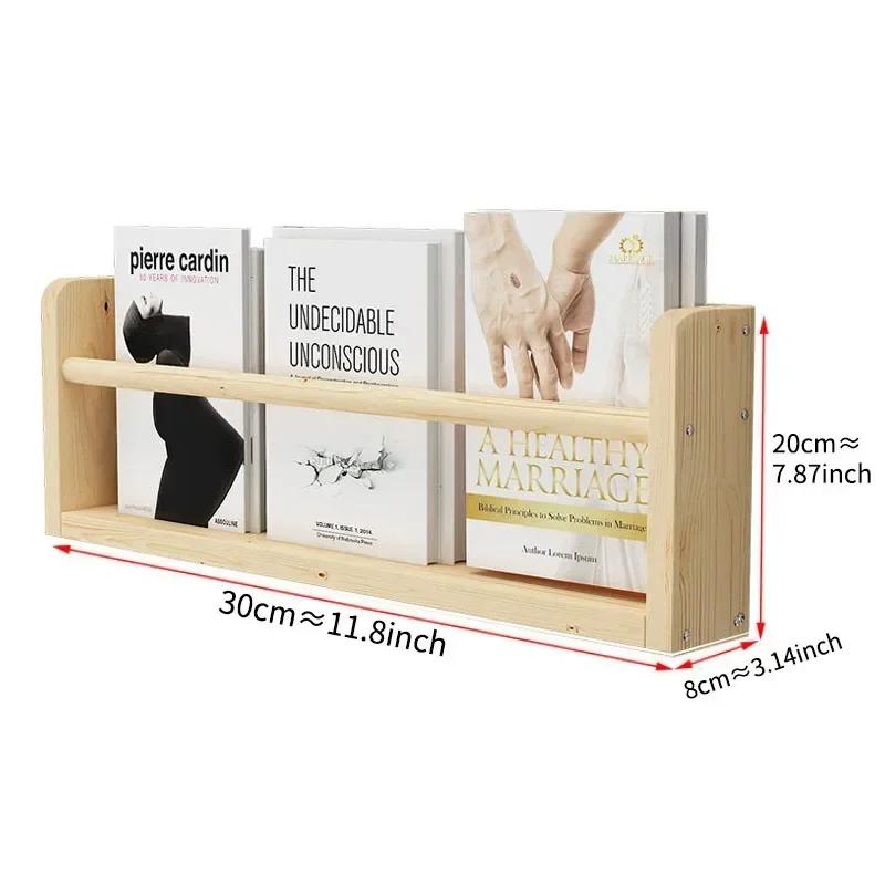 Mensole a Muro Galleggianti in Legno Scaffali per Libri da Nursery Scaffale per Libri per Bambini per Decorazione Soggiorno Camera da Letto Scaffale porta Spezie da Cucina Scaffale portaoggetti da Bagno