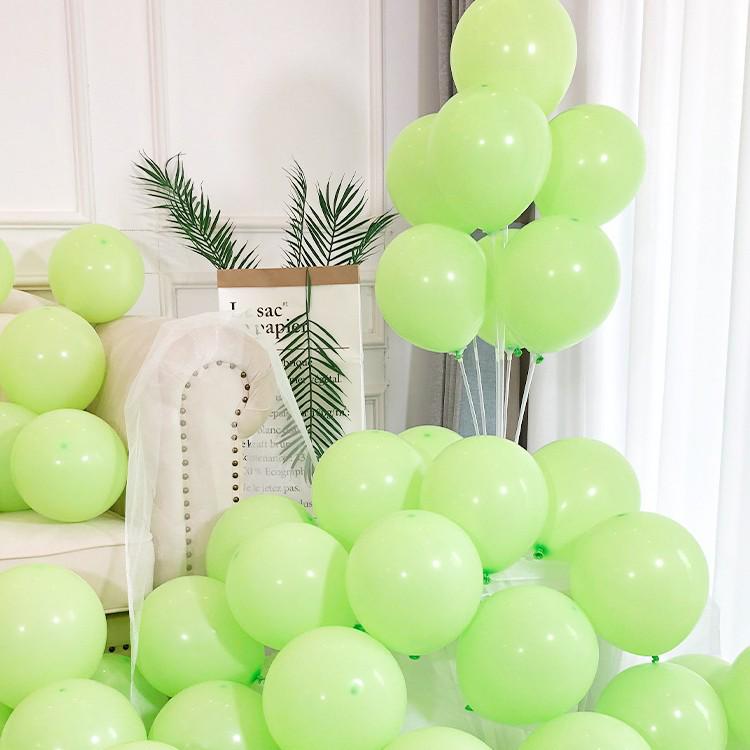 "Non-toxic Macaron Color Balloons - Multiple Colors for Event Decoration"