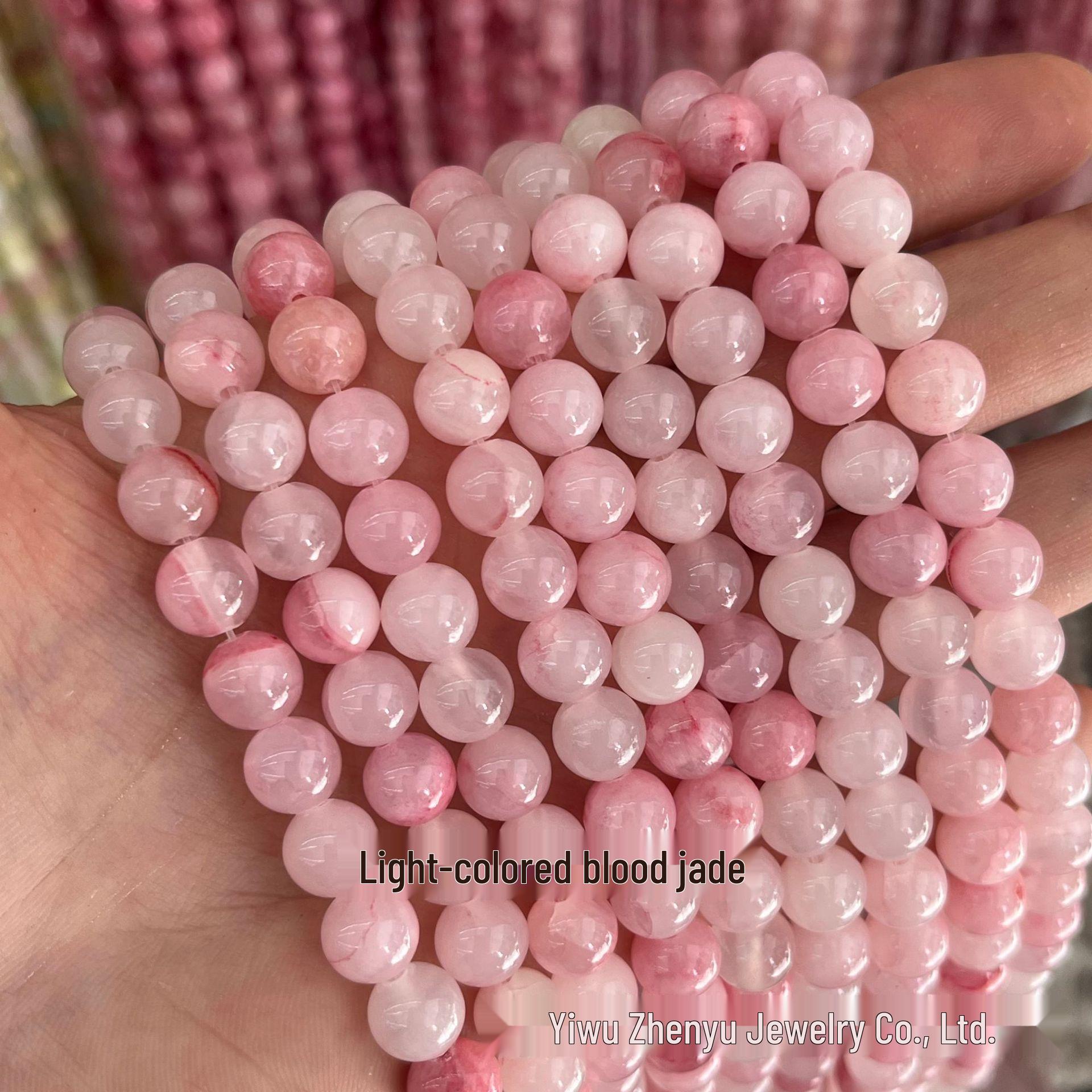 Blutroter Persischer Jade Runder Chalcedon Perlen für DIY Schmuckherstellung 6mm/approx. 60 beads per strand