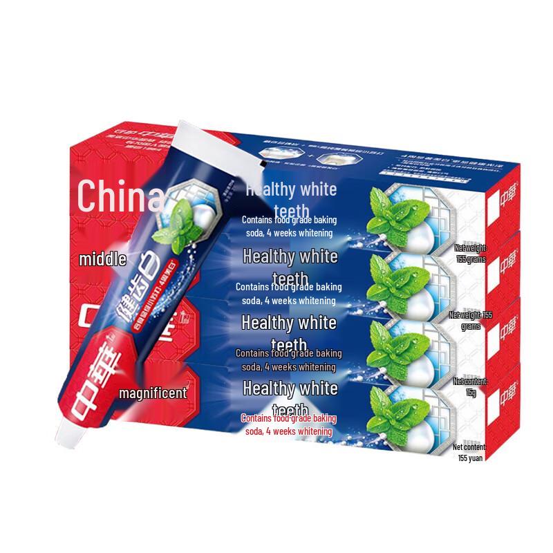 Zhonghua Whitening Mint Toothpaste 4-Pack