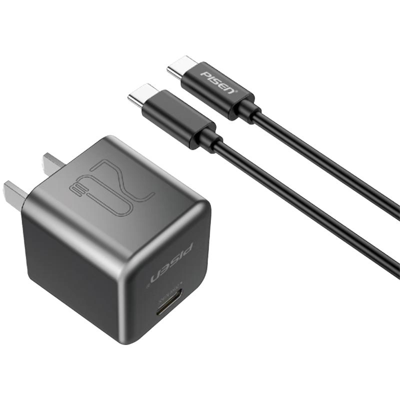 Pisen PD GaN Schnellladegerät für iPhone & Android Geräte