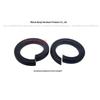 GB Blackened Split Spring Washers: M3, M4, M5, M6, M8, M10, M12