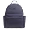 Classic Double T Logo Solid Color Zipper Closure Nylon Backpack Women Backpack Navy-Blue 88368-405