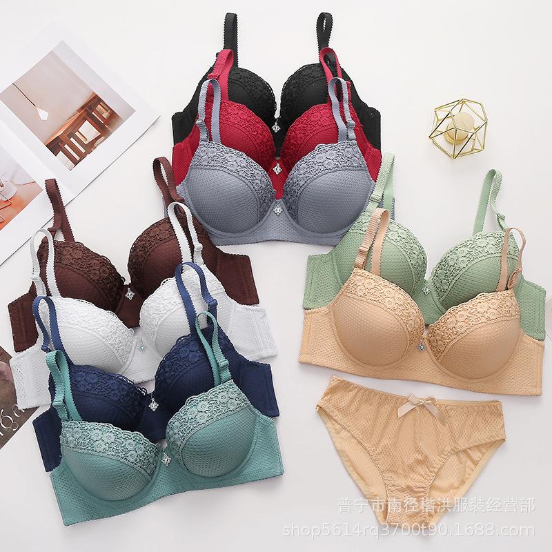 Reggiseno Push-Up con Ferretto Traspirante Taglie Forti per Donna - Stile Europeo e Americano