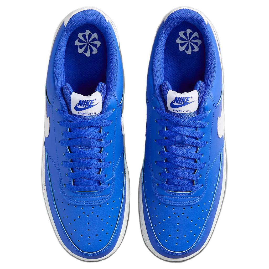Nike Court Vision Low Comfortable Versatile Non-Slip Durable Low-Top Skate Shoes Men Sneakers Blue DH2987-400