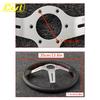14inch 350mm Racing Leather Steering Wheel Universal Tuning Drift Sports Steering Wheel