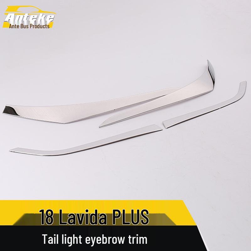 18 Lavida PLUS Taillight & Trunk Eyebrow Decorative Stickers Car Accessories